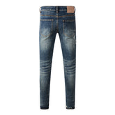 Purple Brand Jeans Pure Cotton High Street Trend #9096
